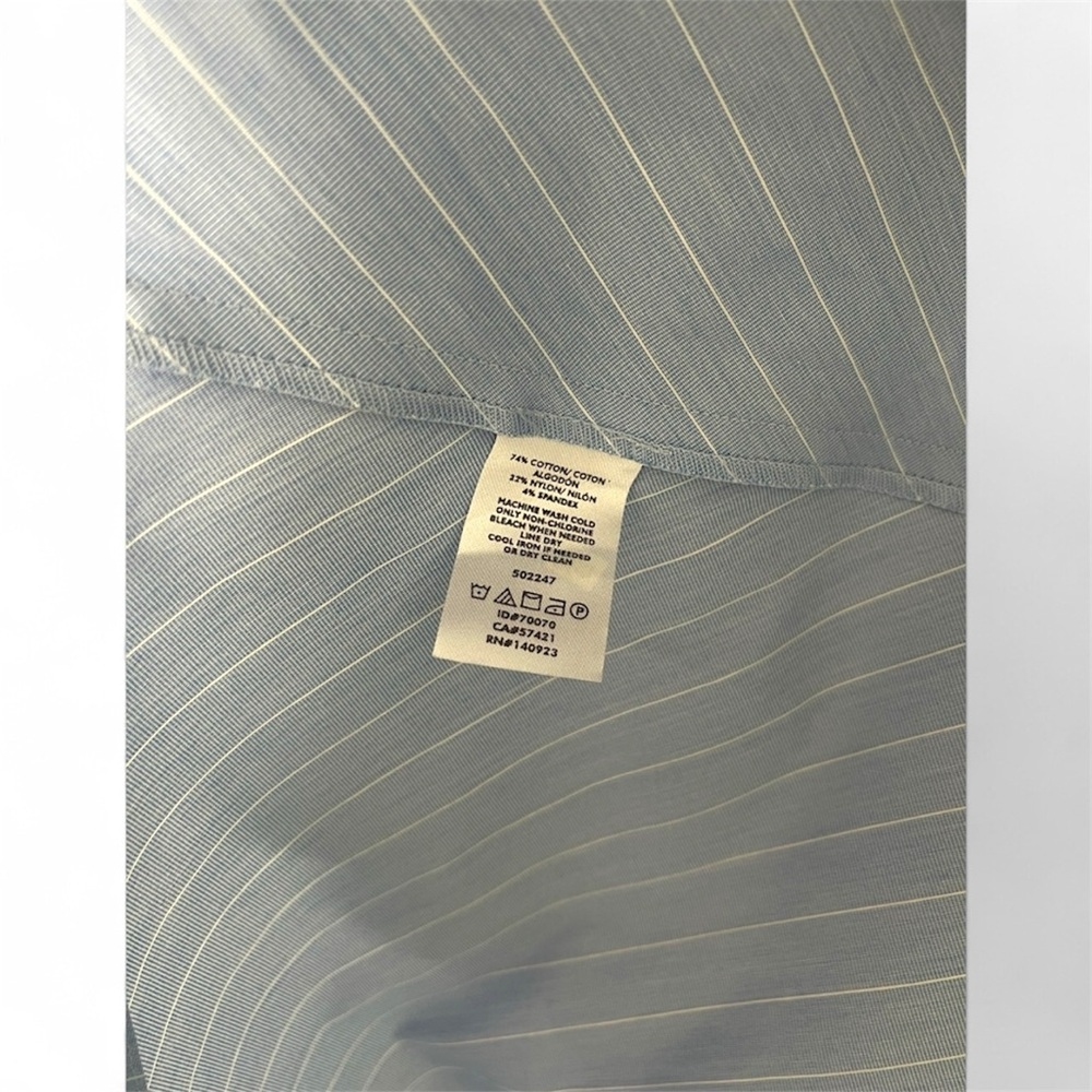 Ann Taylor Factory Sky Blue Midi Dress with Tie Waist | Size 0 | NWT - Picture 6 of 9
